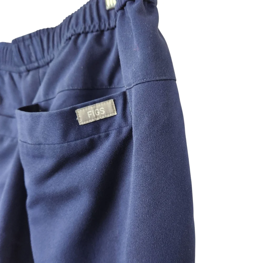 Figs Tansen Jogger Technical Navy Blue Scrub Pants Hospital Nurse Mens Size L